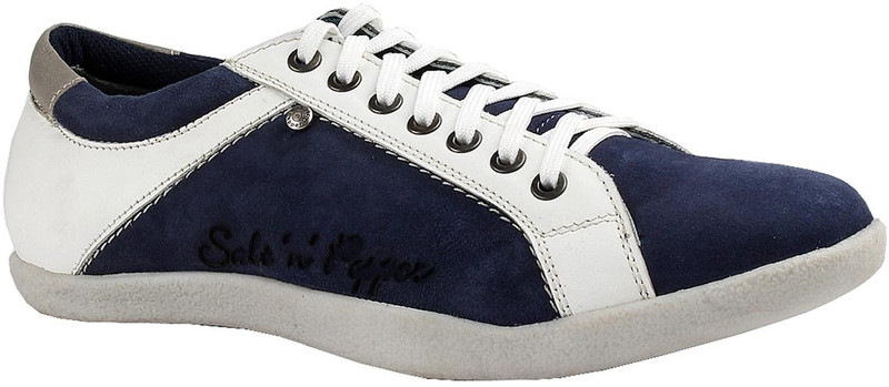 Salt N Pepper XXX Blue Sneakers For Men(White, Blue)