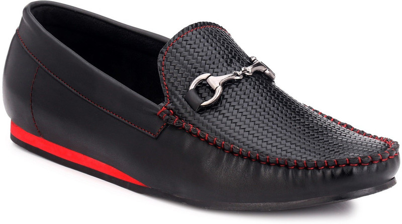 Mactree Pristine Loafers For Men(Black)