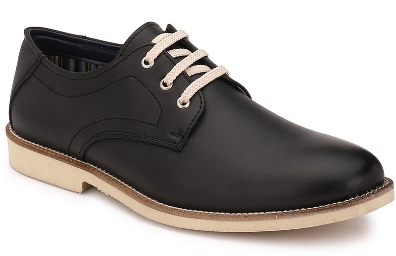 Mactree Grande Corporate Casuals For Men(Black)