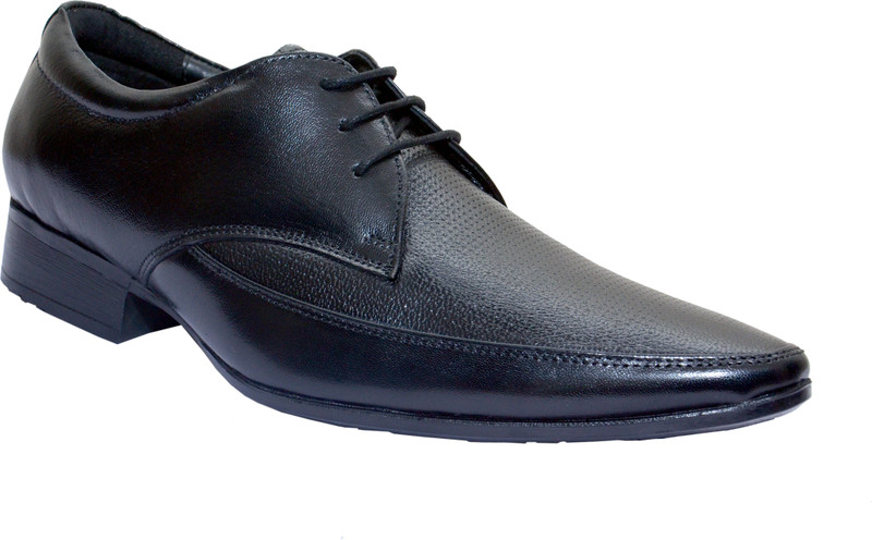 Dizaro LEATHER Lace Up For Men(Black) Dizaro LEATHER Lace Up For Men(Black)