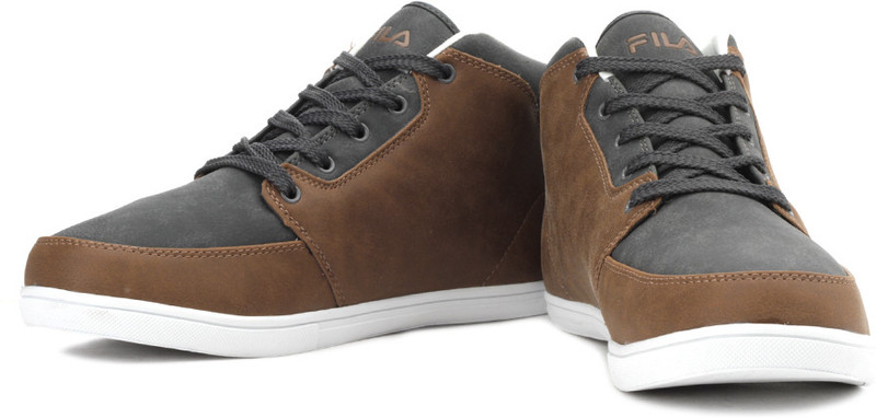 Fila Dale Sneakers For Men(White, Brown, Grey)