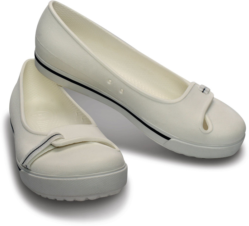 Crocs Bellies For Women(White)