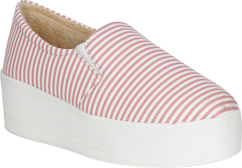 VAGON Canvas Shoes For Women(Red)