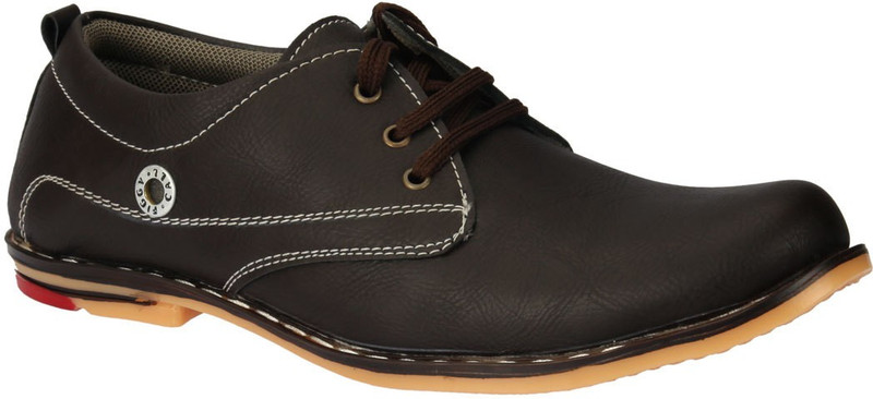 Drivn Lace Up Casual Shoes For Men(Brown)