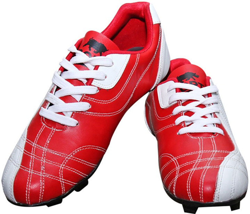 Port Raider Football Shoes For Men(Red)