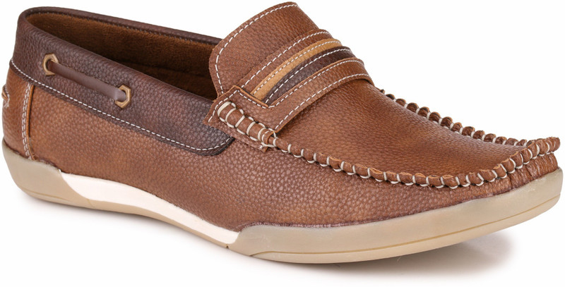Mactree London Edge Driving Shoes For Men(Tan)