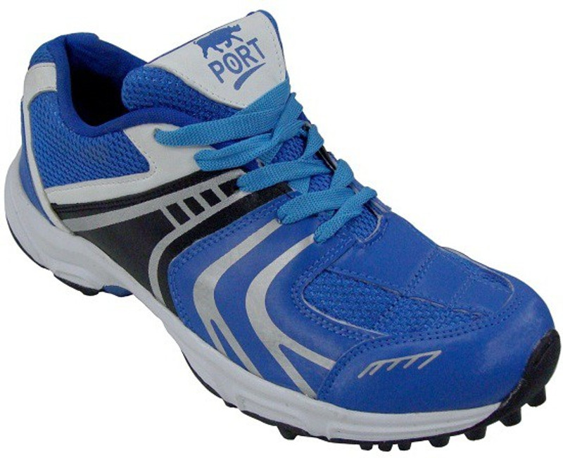 Port Razer Plus Blue Comfort Synthetic Cricket Shoes For Men(Blue)
