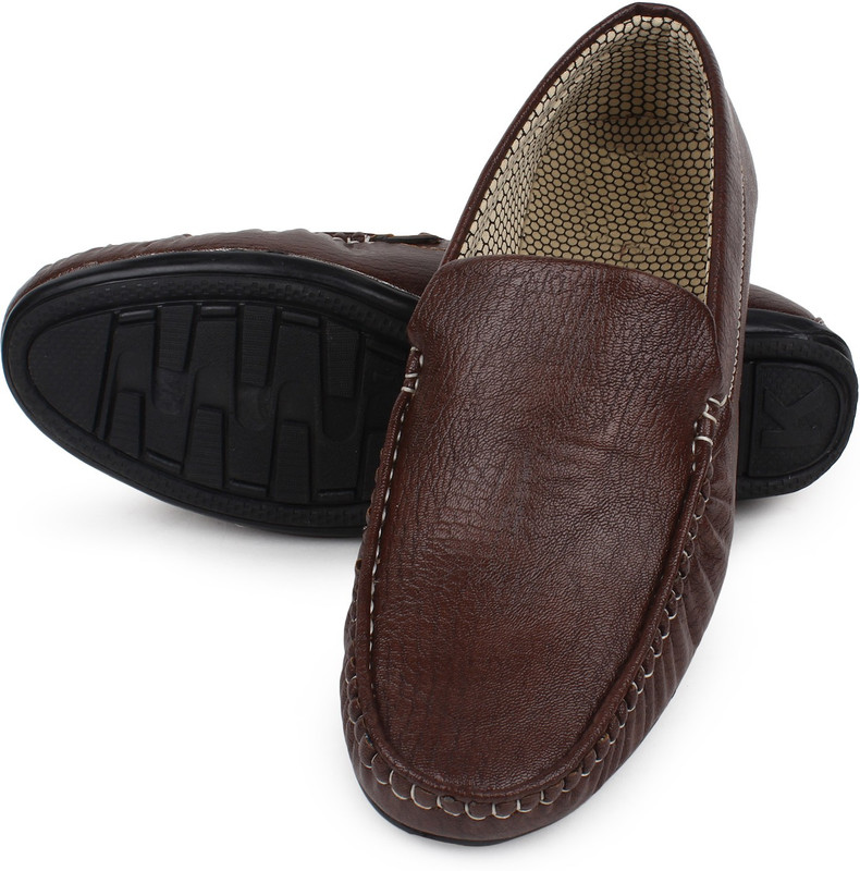 Knight Ace 7775 Loafers For Men(Burgundy)