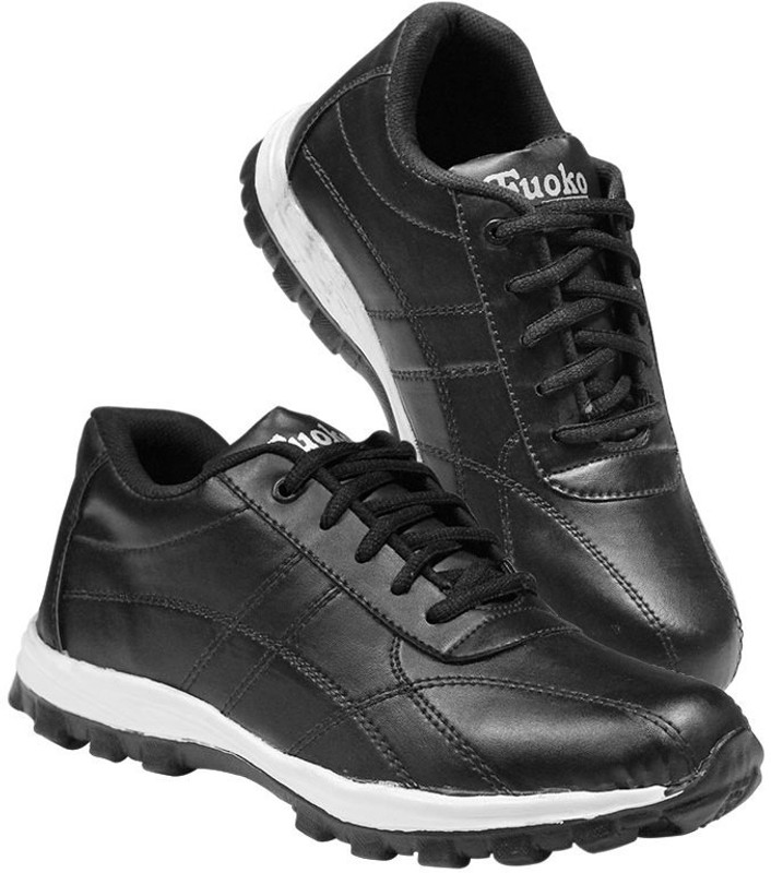Fuoko Ozone Walking Shoes For Men(Black)