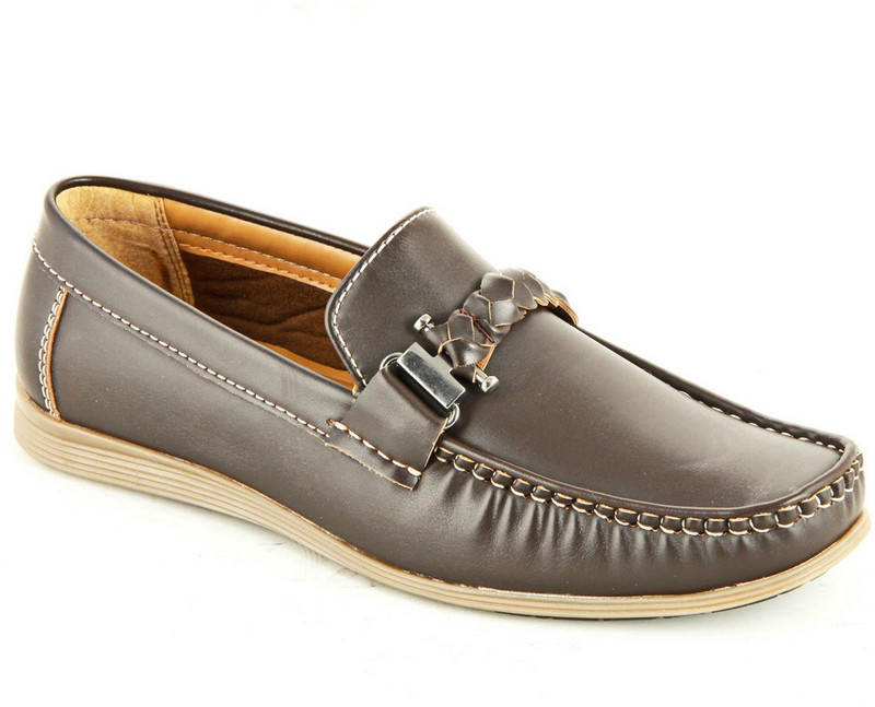 Faces By Devils Boxer Brown Loafers For Men(Brown) Faces By Devils Boxer Brown Loafers For Men(Brown)