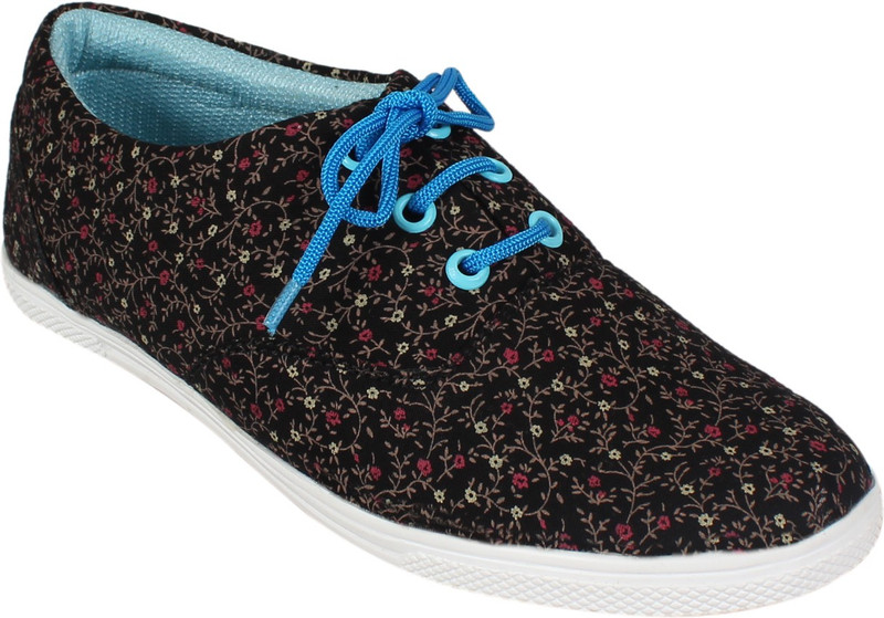 Footshez Casual Shoes For Women(Black)