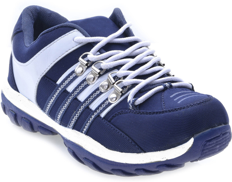Boysons Running Shoes For Men(White, Blue)