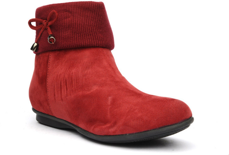 Bruno Manetti Calynda Boots For Women(Red)