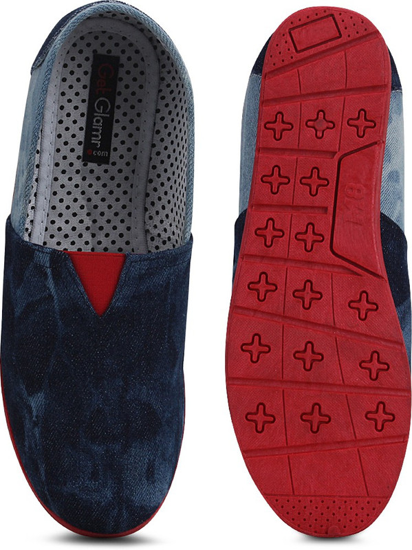 Get Glamr Graffiti Sneakers For Women(Blue)