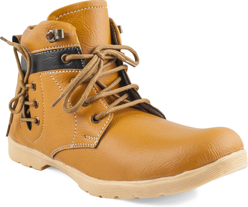 Zapatoz Boots For Men(Tan)