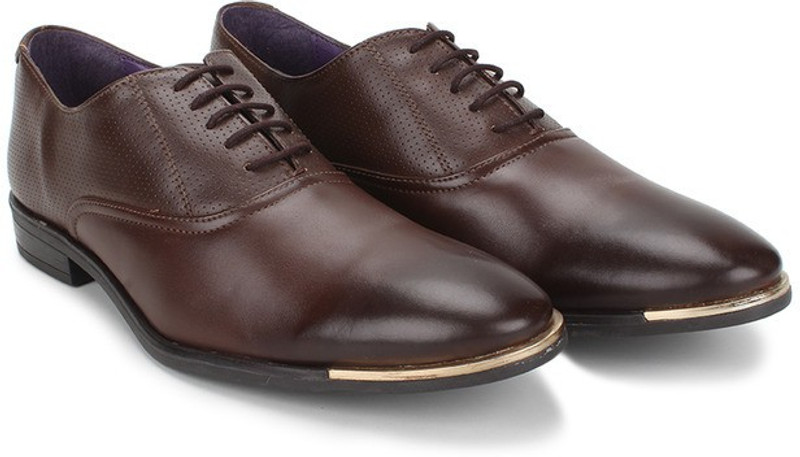 Knotty Derby Vincent Oxford Lace Up For Men(Brown)