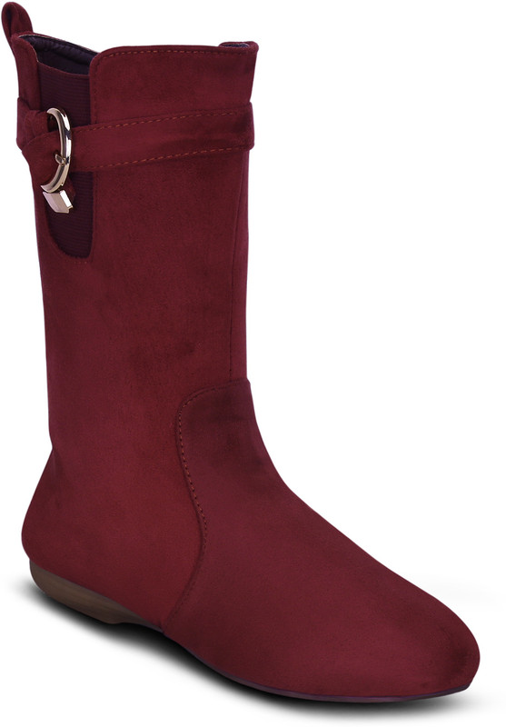 Get Glamr BALFOUR Boots For Women(Red)