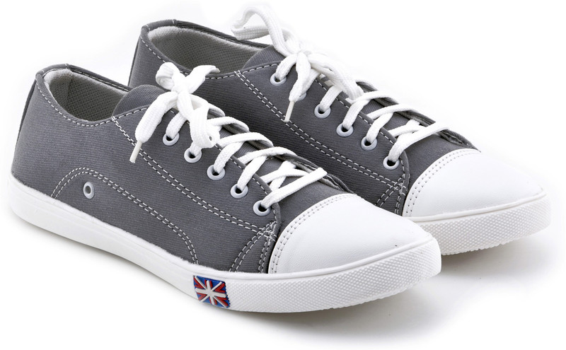 Boysons lifestyle Sneakers For Men(White, Grey)