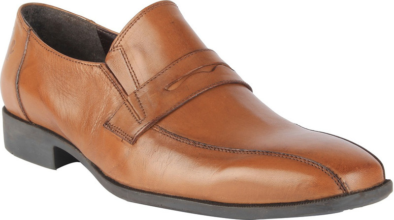 Salt N Pepper 15-240 Parker Tan Slip On Shoes For Men(Brown) Salt N Pepper 15-240 Parker Tan Slip On Shoes For Men(Brown)