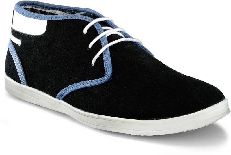 Juan David 4500-BLACK Casuals For Men(White, Black) Juan David 4500-BLACK Casuals For Men(White, Black)