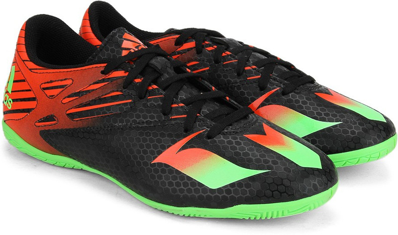 ADIDAS MESSI 15.4 IN Men Football Shoes For Men(Red, Green, Black)