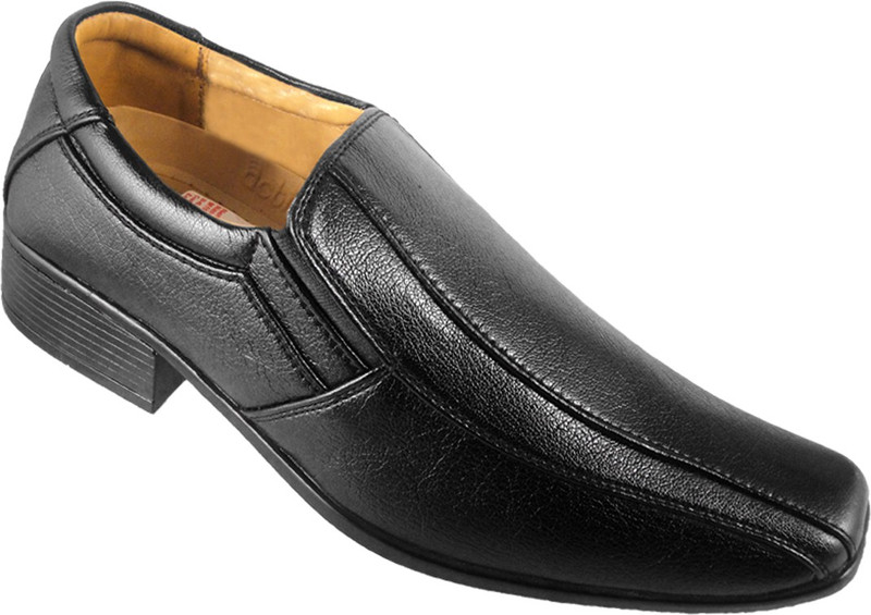 Action Line-PUMS4270 Slip On Shoes For Men(Black)