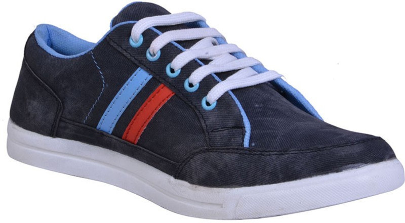Shoe Striker Canvas Shoes For Men(Grey)
