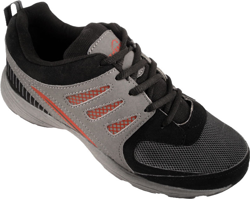 Action Synergy 26297 Mesh/ PU Casual Shoes For Men(Red, Black, Grey)