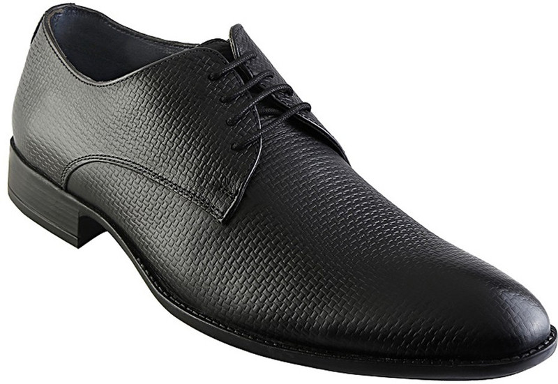 ESTD. 1977 Lace Up Shoes For Men(Black)