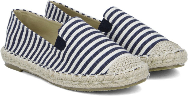 Allen Solly Casuals For Women(Navy, White)