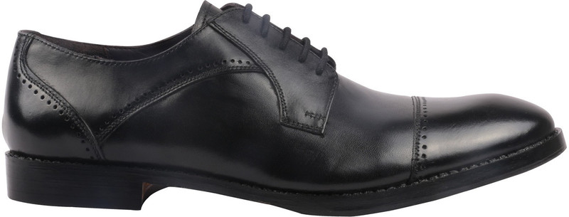 Harrykson Lace Up Shoes For Men(Black)
