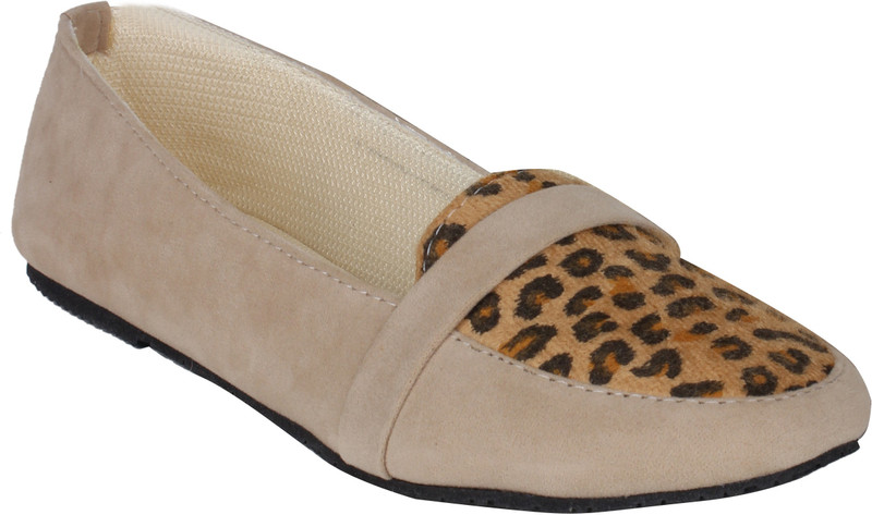 Stylistry Maxis Toni Cream Women Loafers For Women(Beige)