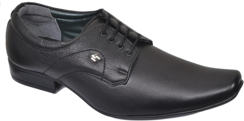 M & M Lace Up Shoes For Men(Black)