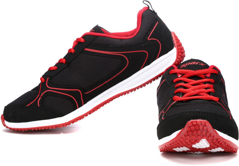 Sparx Stylish Black & Red Training & Gym Shoes For Women(Black)