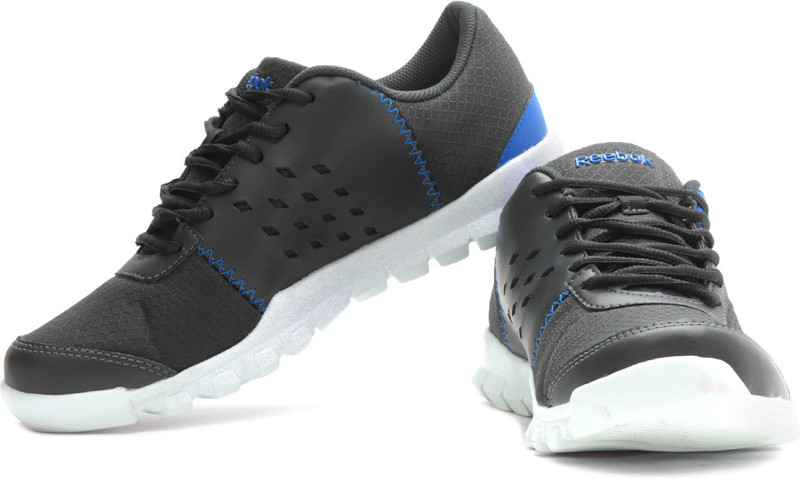 REEBOK Flight Start Lp Running Shoes For Men(White, Blue, Grey)