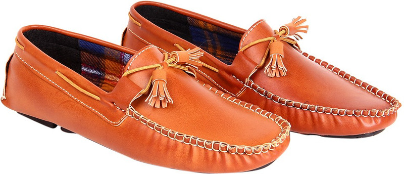 Funk'd Tussle Loafers For Men(Tan)