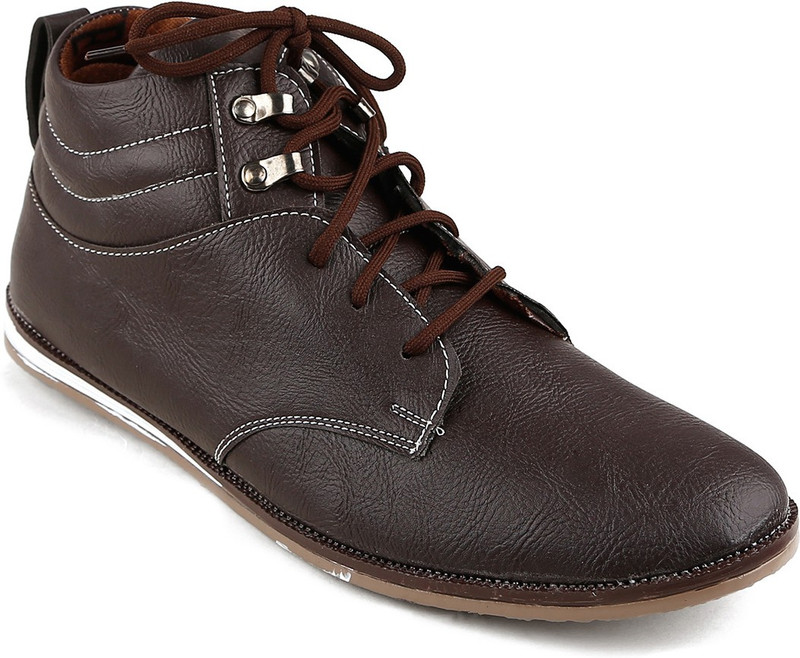 True Soles Supremo Boots For Men(Brown)