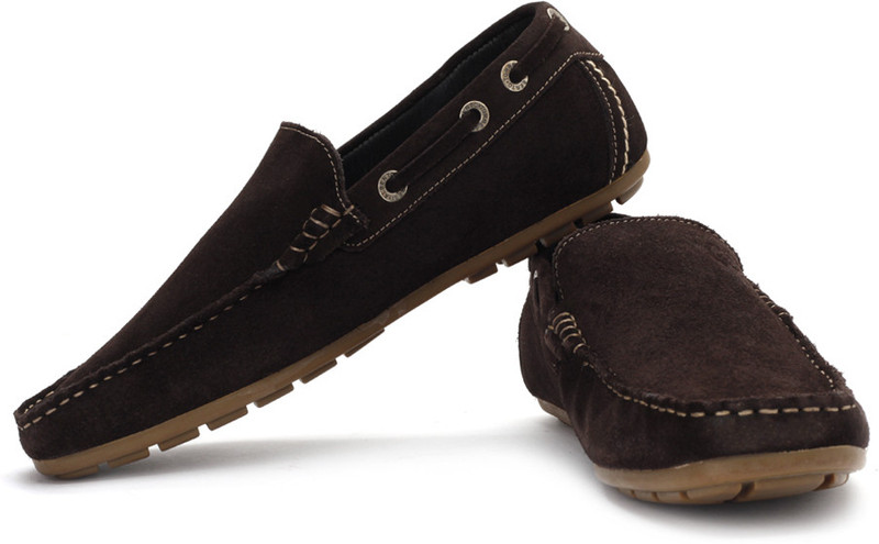 Alberto Torresi Loafers For Men(Brown)