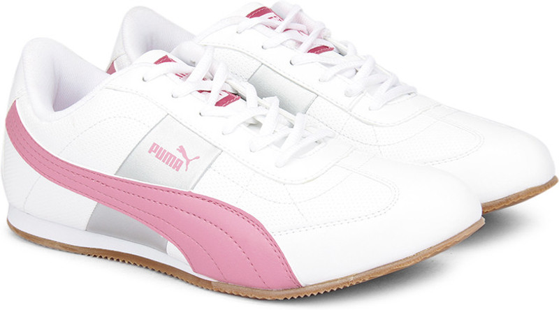 Puma Esito Wn's DP Sneakers For Women(Silver, White, Pink)