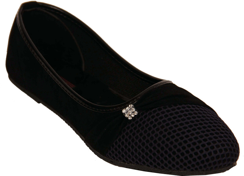 Footz Small Rubel Bellies For Women(Black)
