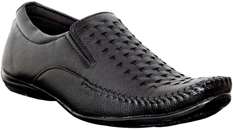 Adjoin Steps Party Wear For Men(Black)