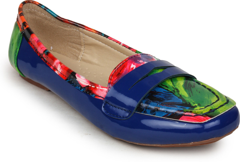 Stylistry Maxis Women'S Casual Flat Loafers For Women(Blue)