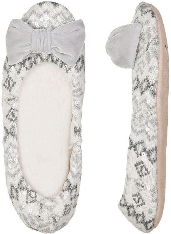 Dearfoams Bellies For Women(White)