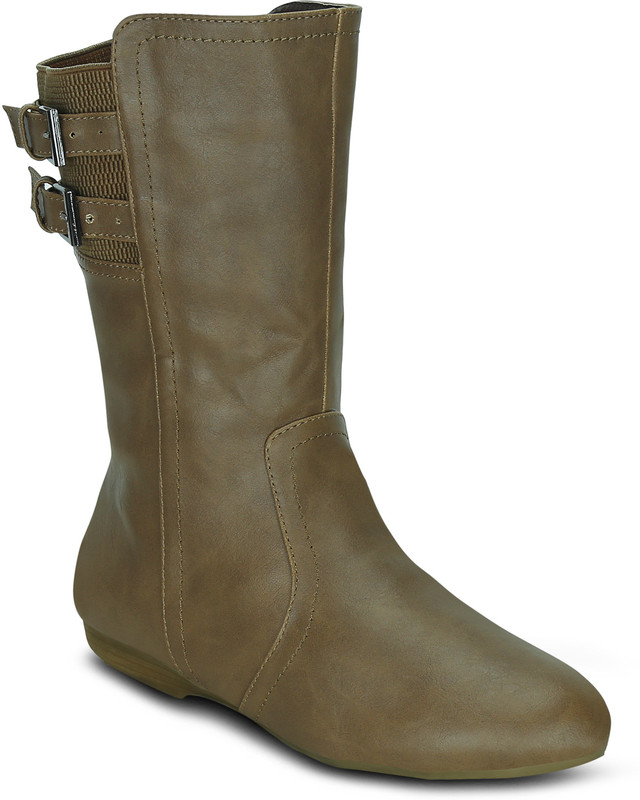 Get Glamr JENNY Boots For Women(Tan)