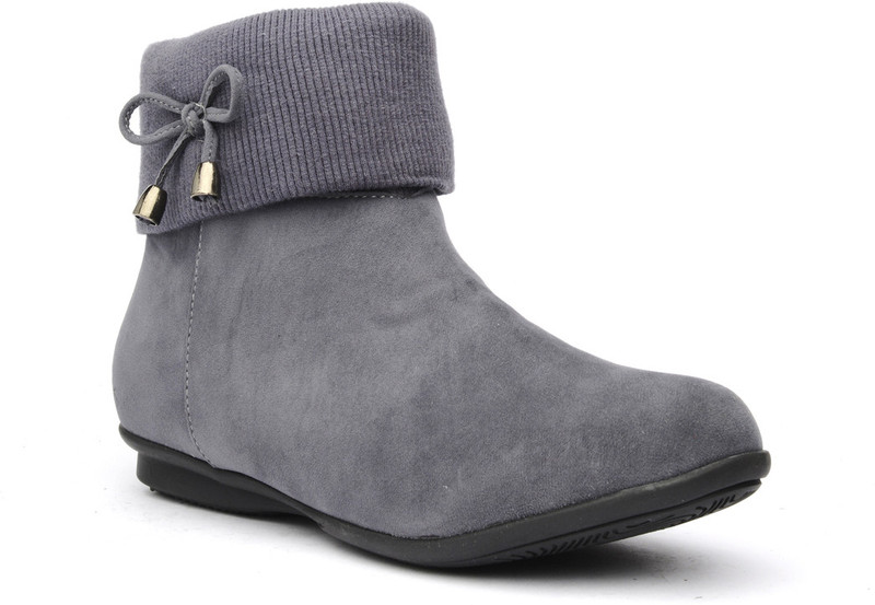 Bruno Manetti Calynda Boots For Women(Grey)