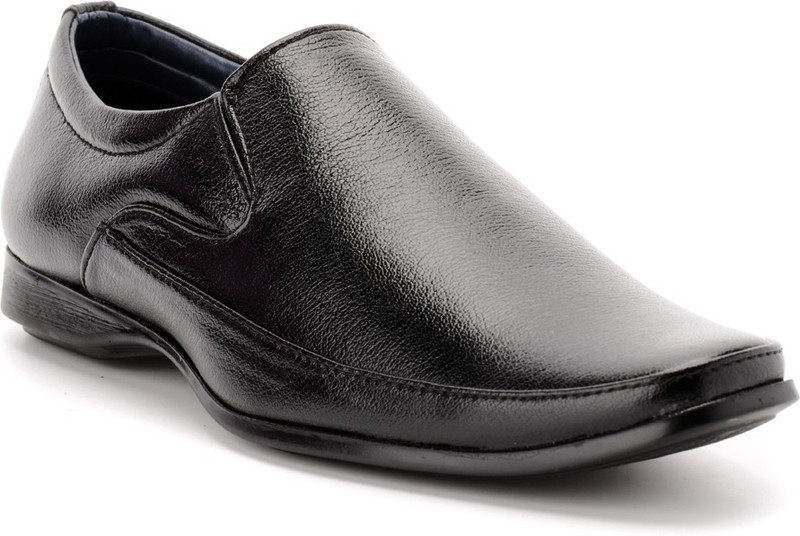 Bruno Manetti 405 Slip On Shoes For Men(Black)