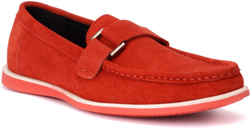 Bruno Manetti 334 Loafers For Men(Red)