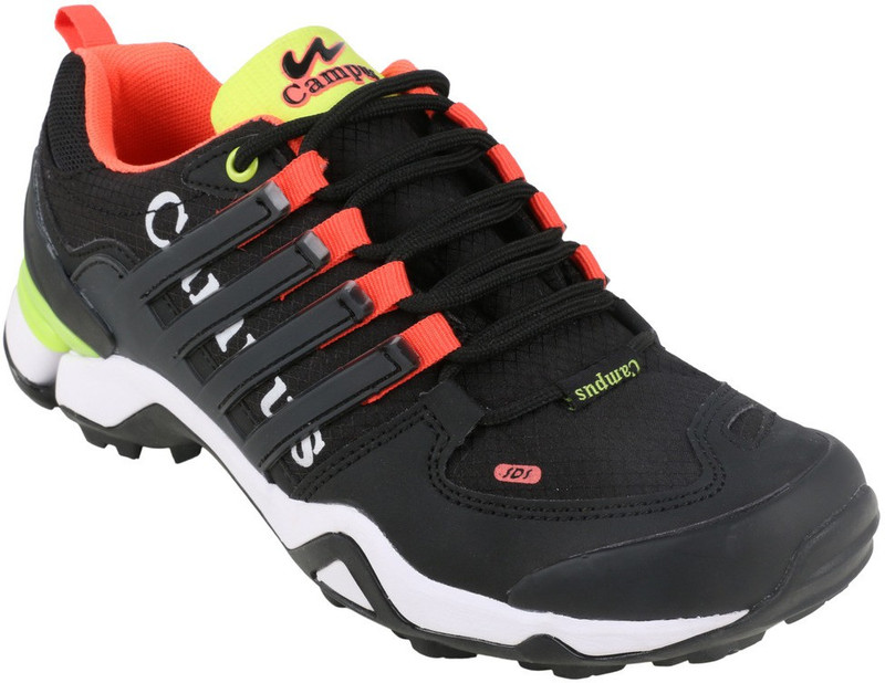 Action Campus 3G446 Running Shoes For Men(Green, Black, Orange)