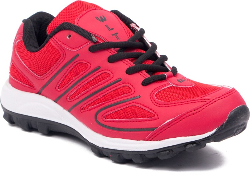 Asian Running Shoes(Red, Black)