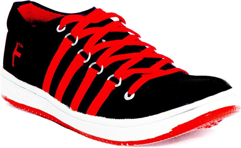 Fuoko SPAZZ Sneakers For Men(Red, Blue)